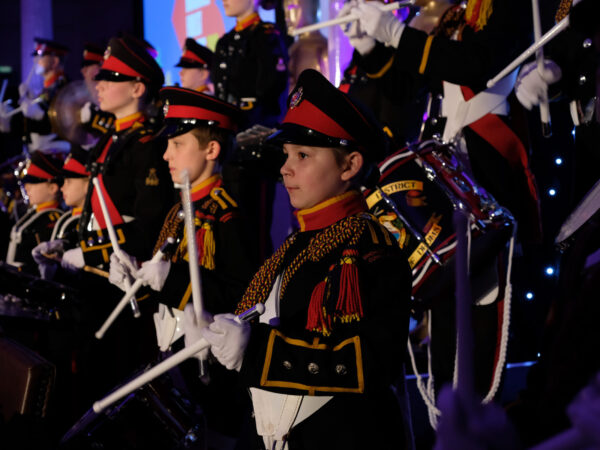 Sandhurst and District Corps of Drums. Pride of Bracknell Awards 2019. Picture by Mike Swift.